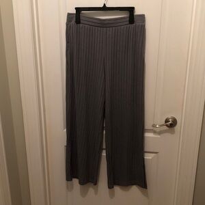 Secret Treasures Grey Ribbed Lounge Pants